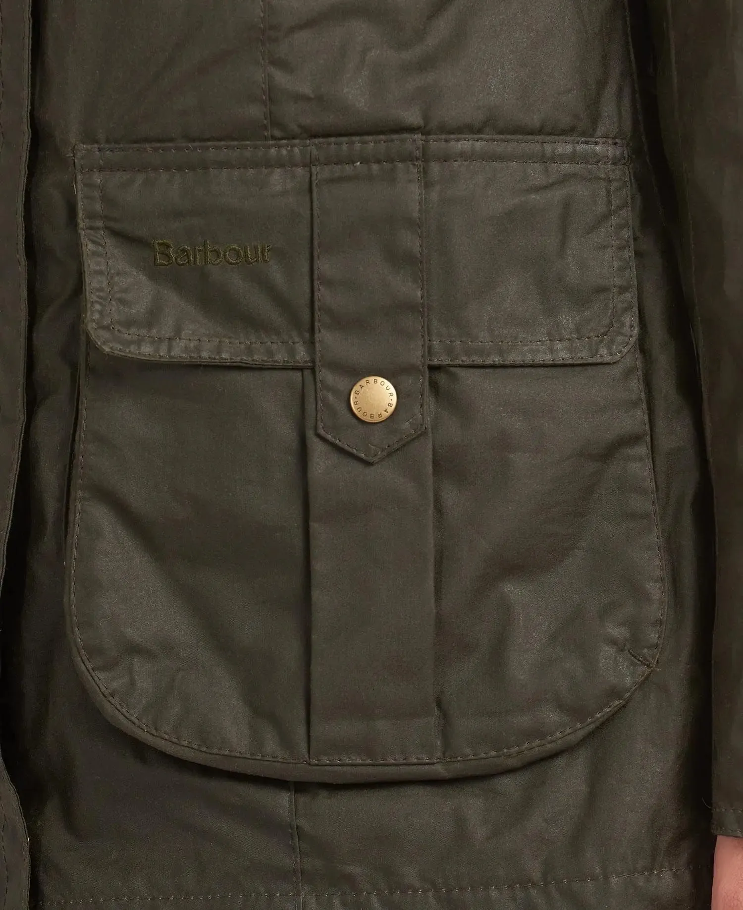 40% OFF - BARBOUR Defence Lightweight Wax Jacket - Ladies - Archive Olive - Sizes: UK 8 & 10