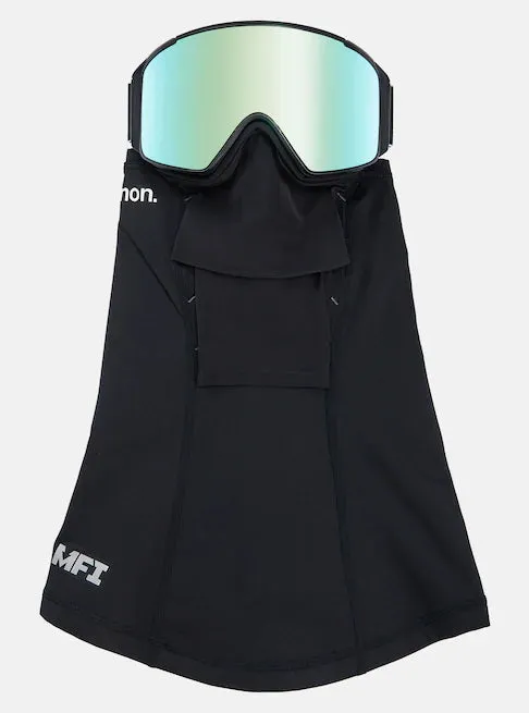 Anon M4S Cylindrical Goggles & MFI Face Mask & Spare Lens 2024 Black / Perceive Variable Blue Lens