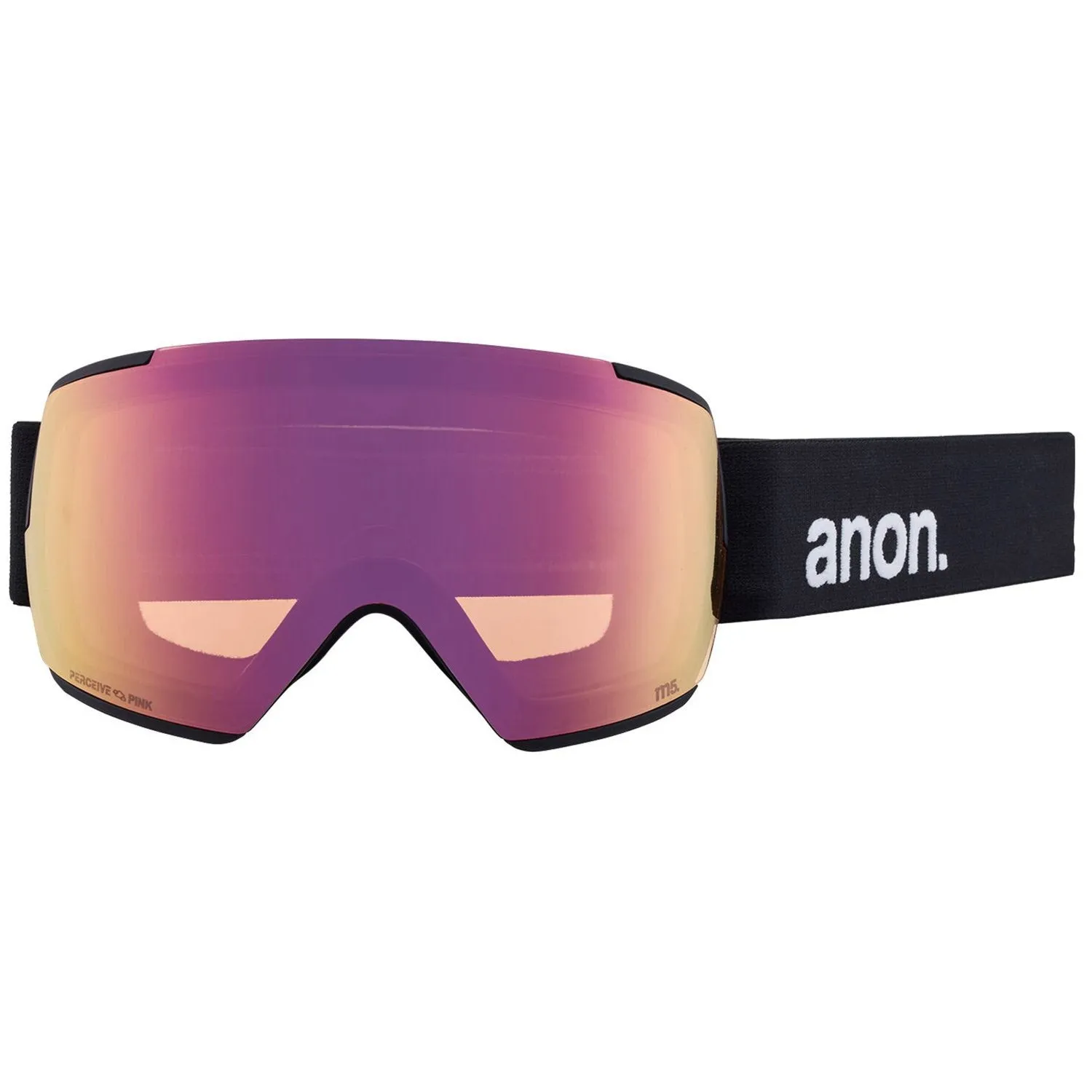 Anon M5 Goggles & MFI Face Mask & Spare Lens 2024 Black / Perceive Variable Blue Lens