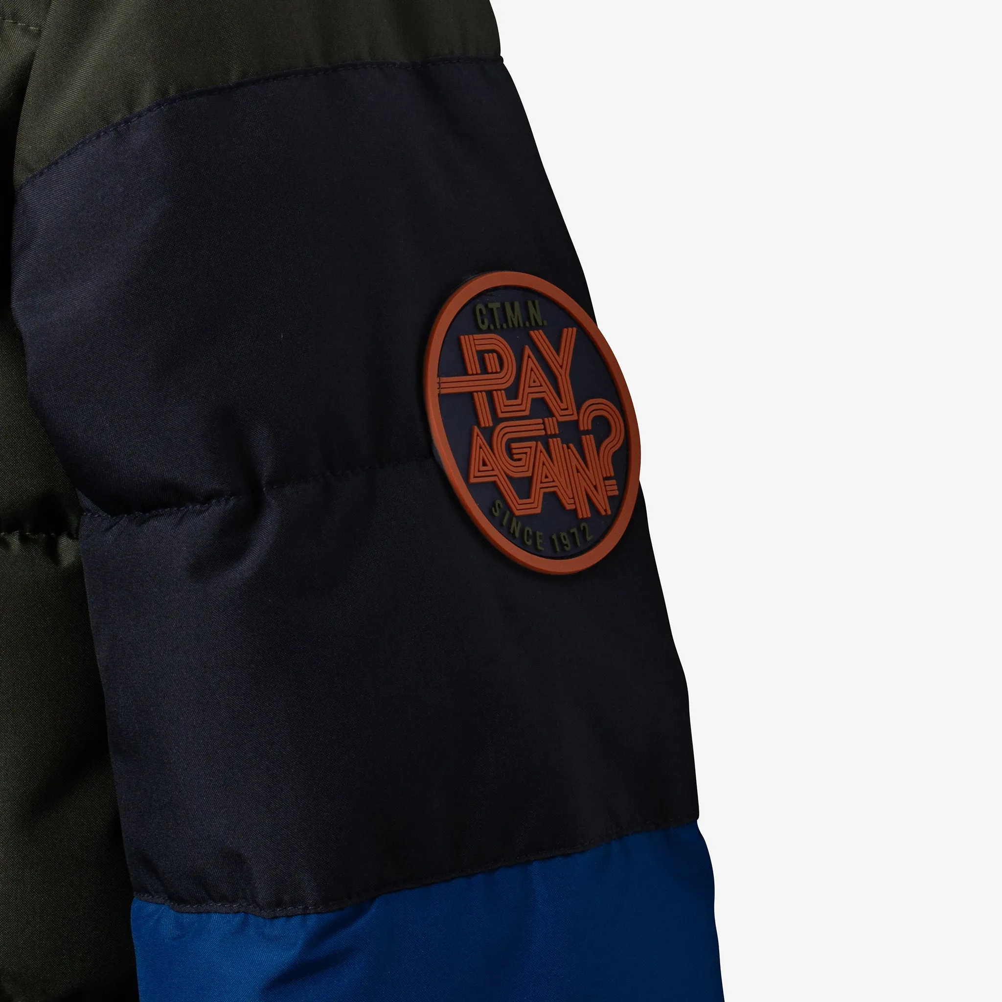 Boy khaki parka