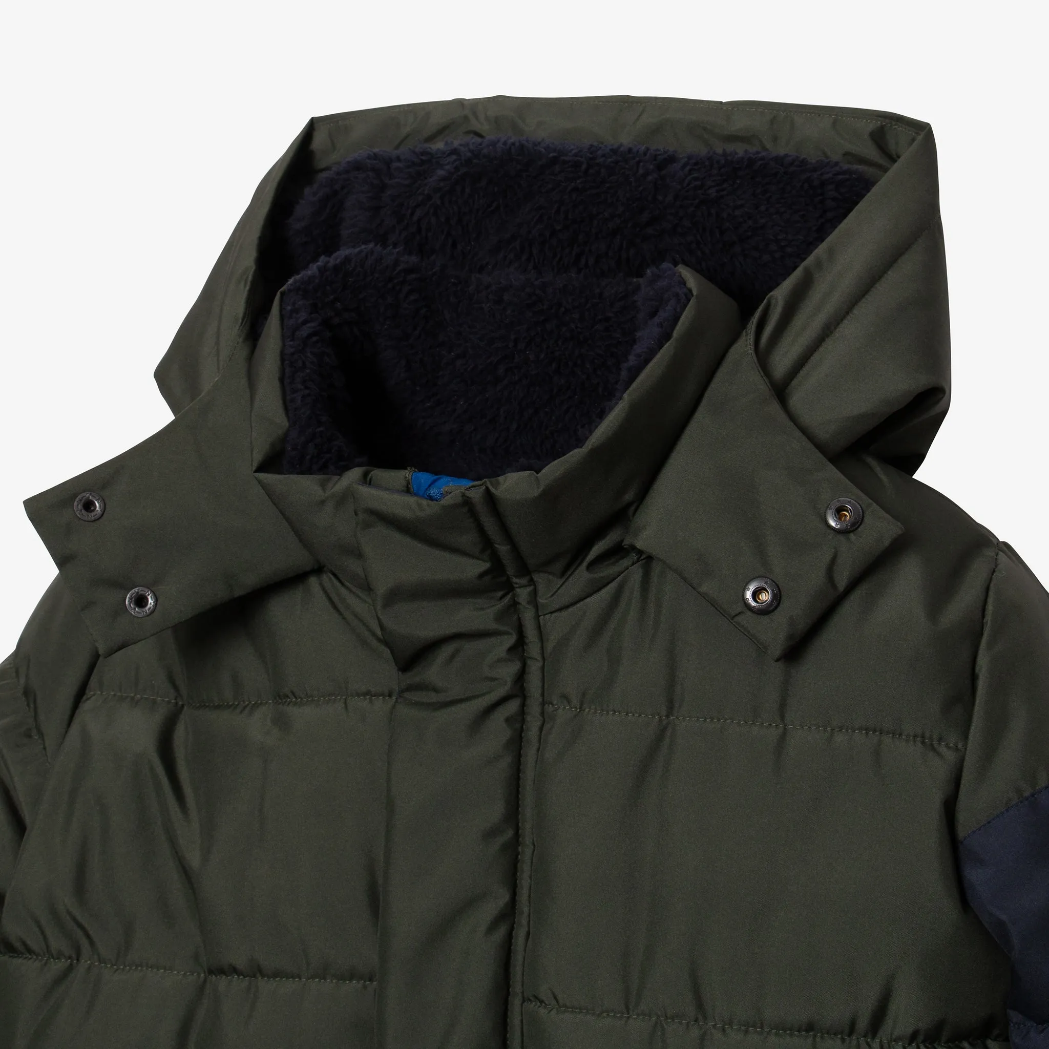 Boy khaki parka