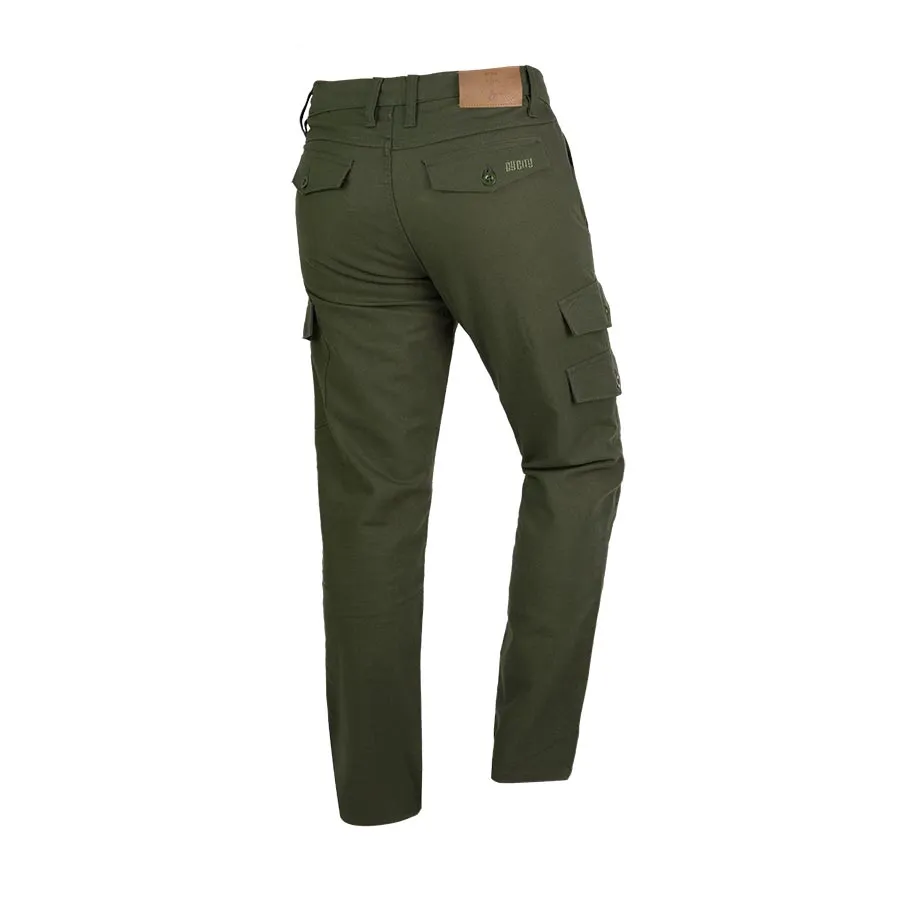 ByCity Mixed  III Men's Motorcycle Cargo Pants  - Green