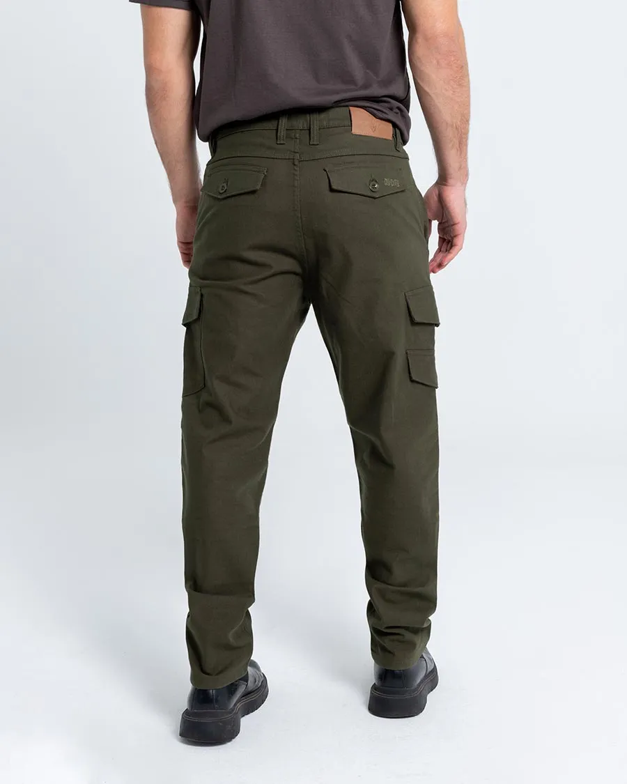 ByCity Mixed  III Men's Motorcycle Cargo Pants  - Green