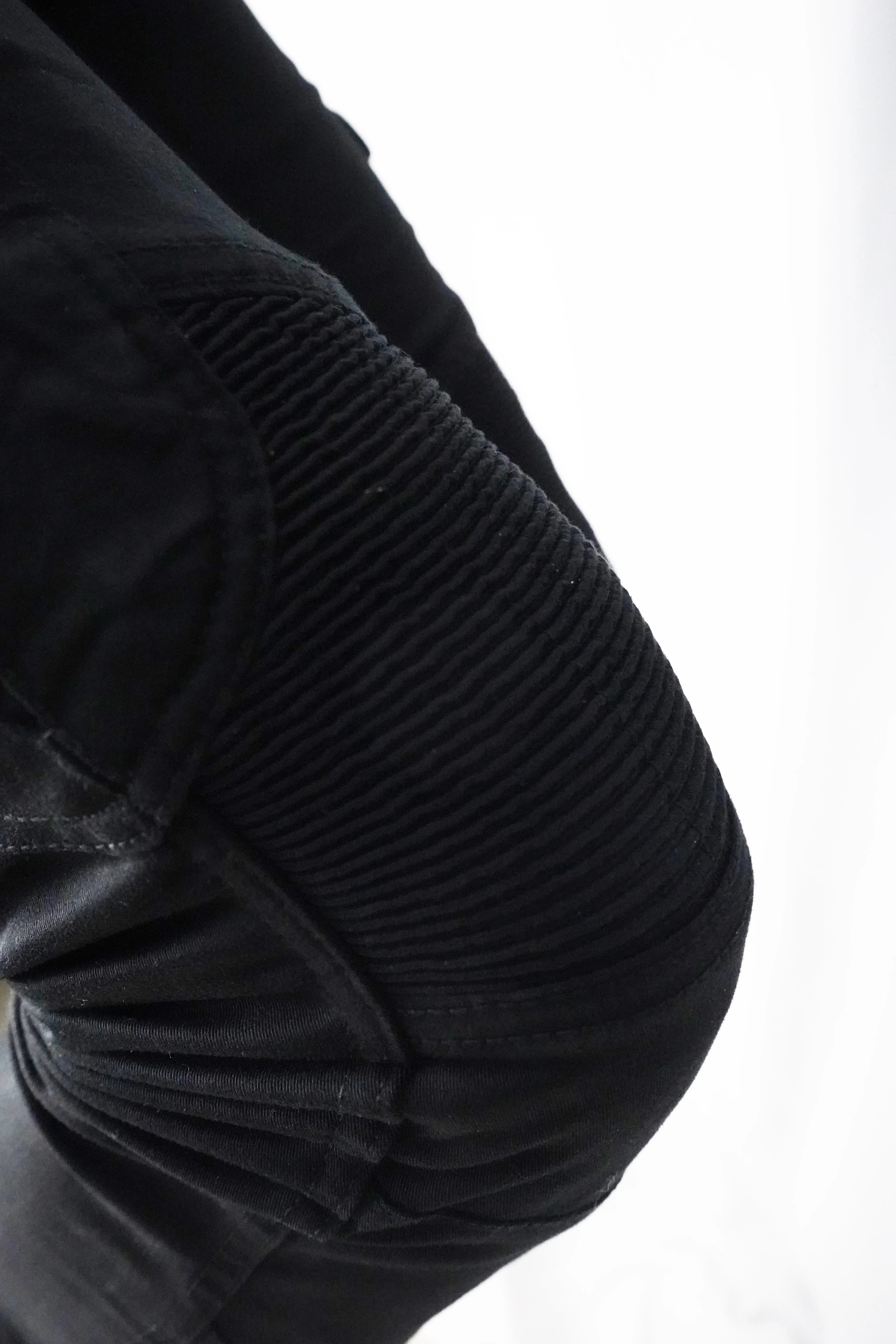ByCity Mixed Slim  III Men's Motorcycle Cargo Pants  - Black