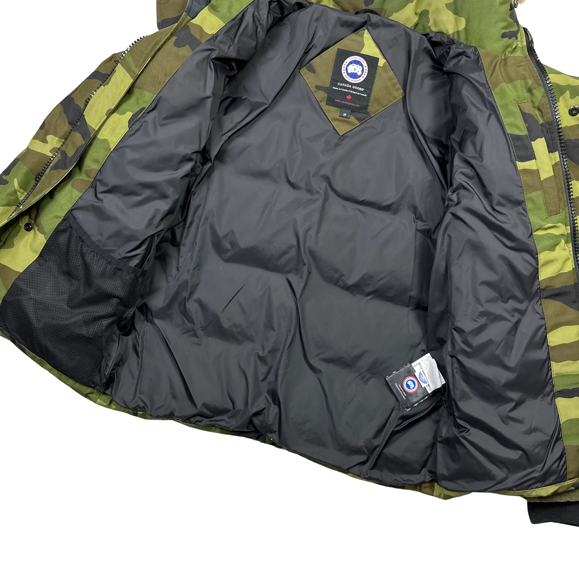 Canada Goose Camo Parka Jacket - Small