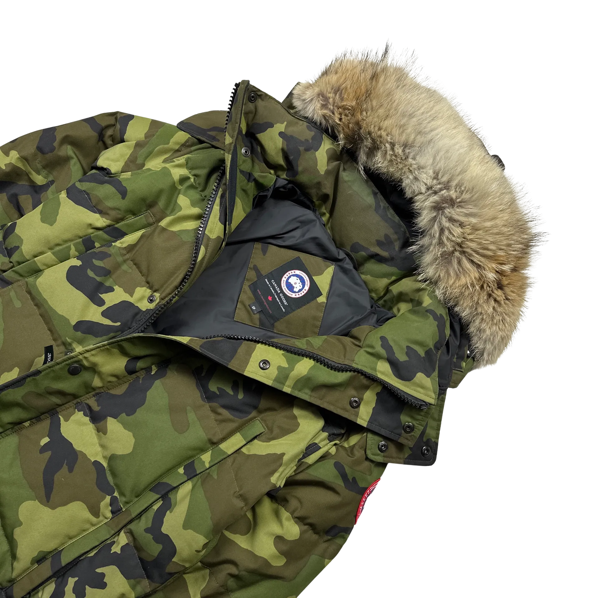 Canada Goose Camo Parka Jacket - Small