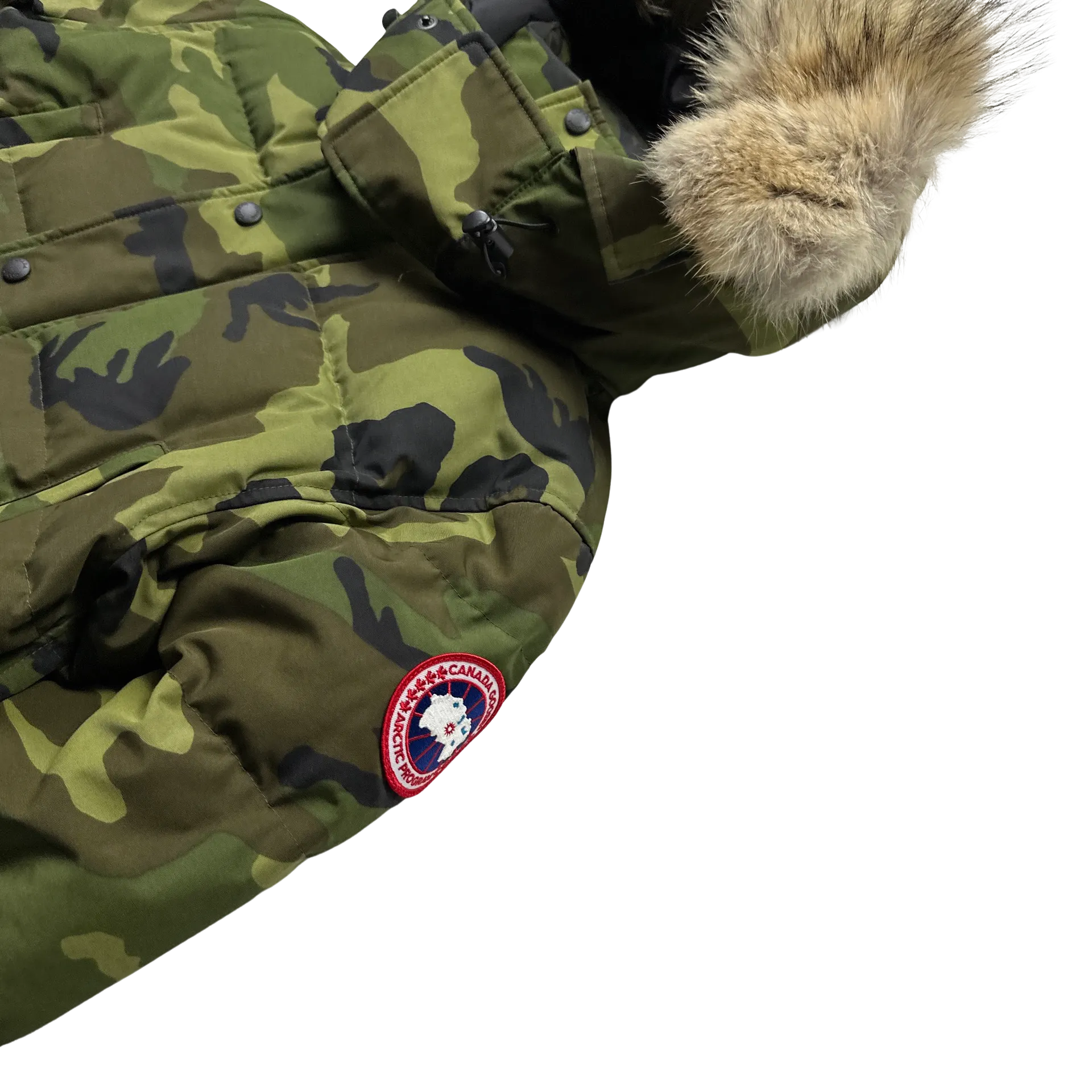 Canada Goose Camo Parka Jacket - Small
