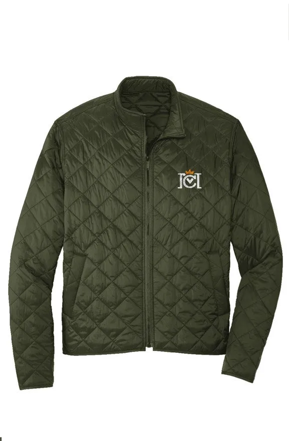 Crown Moto Quilted Full-Zip Jacket
