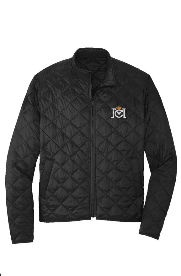 Crown Moto Quilted Full-Zip Jacket