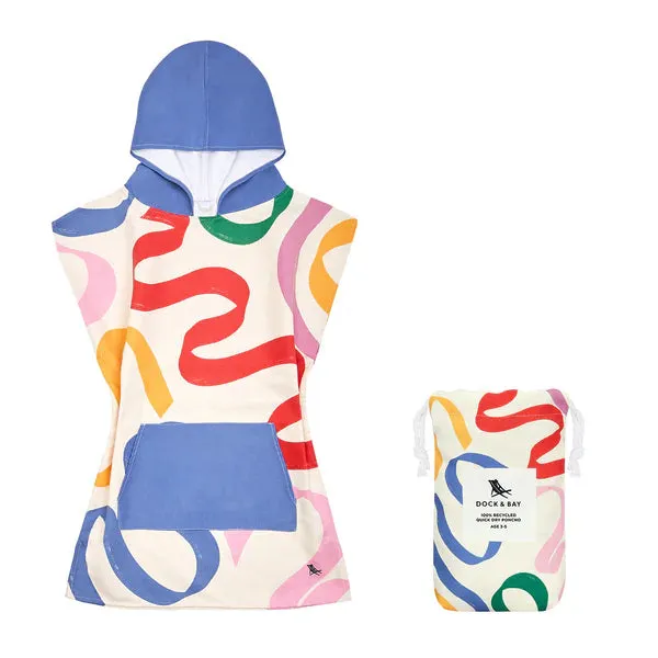 Dock & Bay Kids Poncho - Doodle Mood