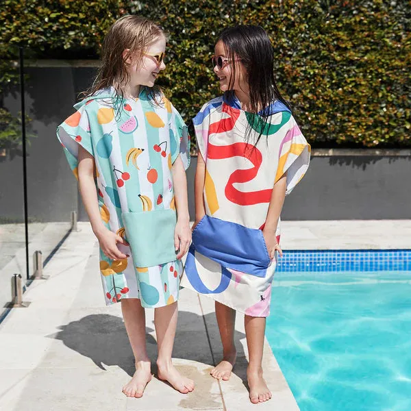 Dock & Bay Kids Poncho - Doodle Mood