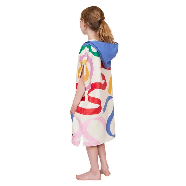 Dock & Bay Kids Poncho - Doodle Mood