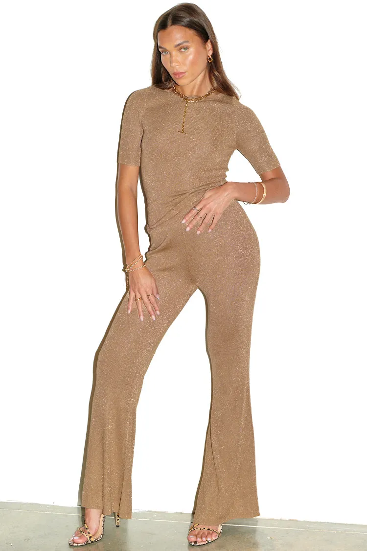 Gold Sparkle Trousers