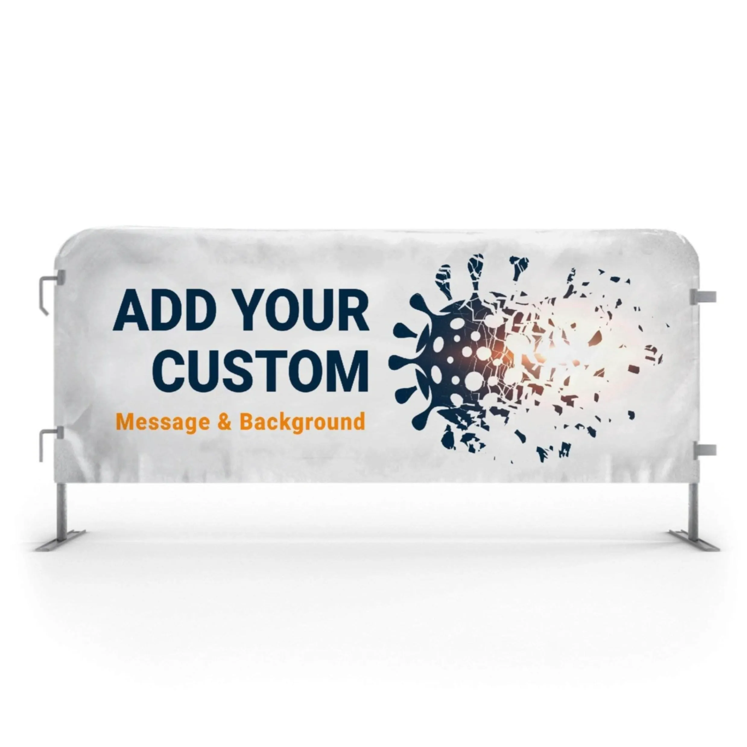 Heavy Duty Barricade Jacket Covers - Angry Bull Barricades