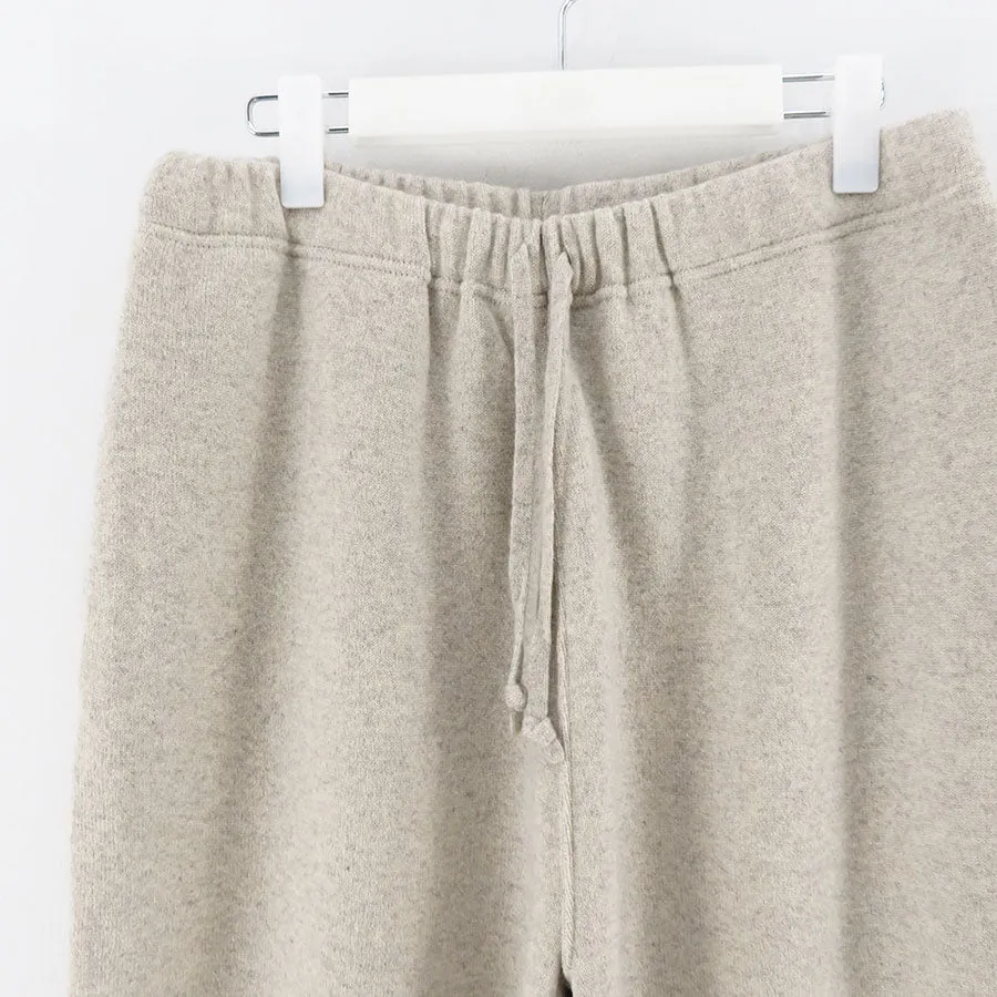 【HERILL/ヘリル】<br>Duofold Double Layer Sweatpants <br>22-080-HL-8130-3