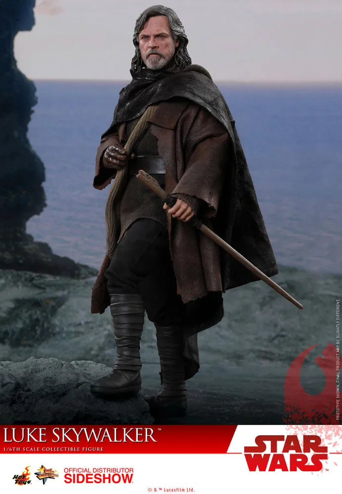 Hot Toys Luke Skywalker Star Wars: The Last Jedi - Movie Masterpiece Series - Sixth Scale Figure