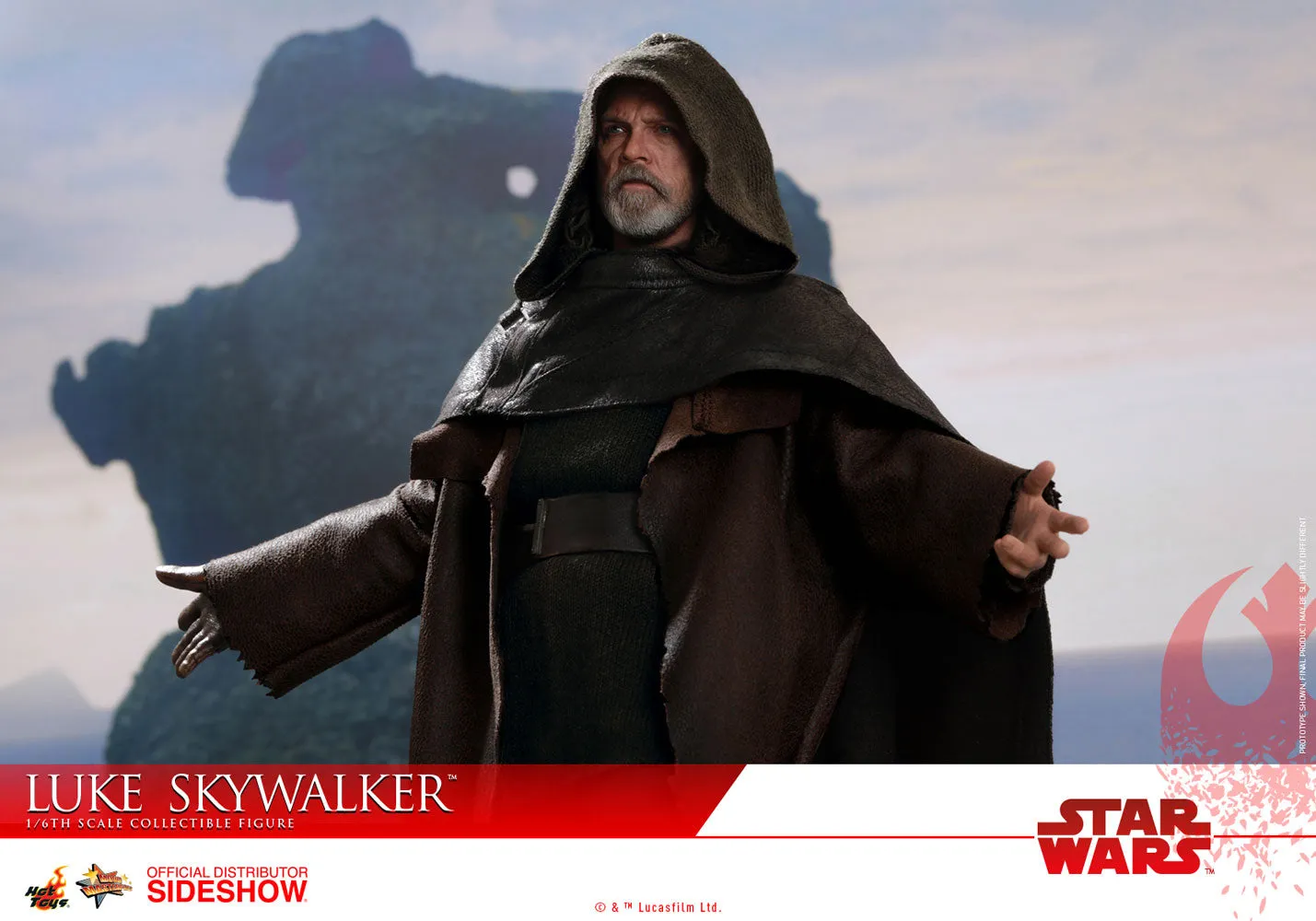Hot Toys Luke Skywalker Star Wars: The Last Jedi - Movie Masterpiece Series - Sixth Scale Figure
