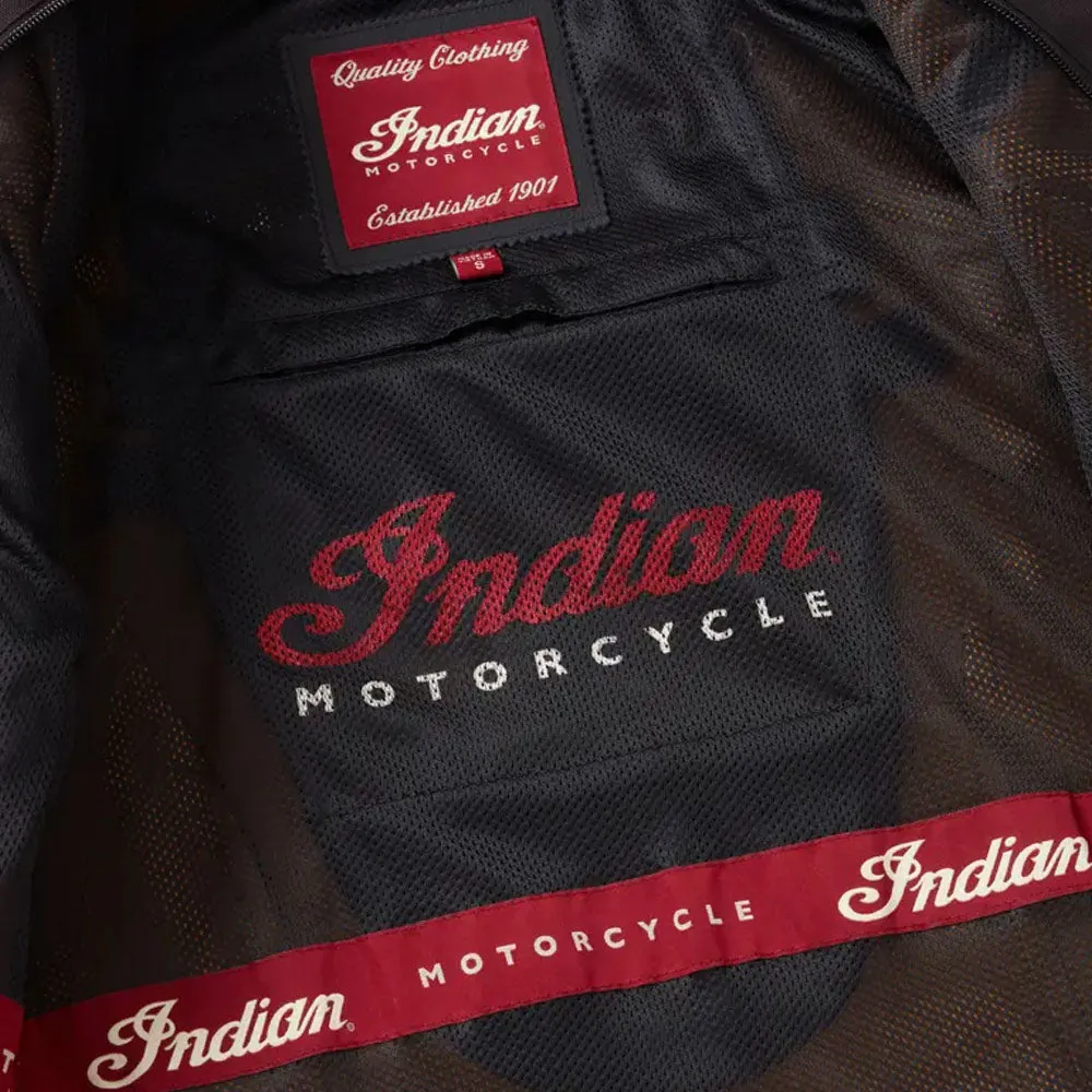 Indian Motorcycle  Womens Freeway Jacket 2 Warm Soft Comfortable Durable Black