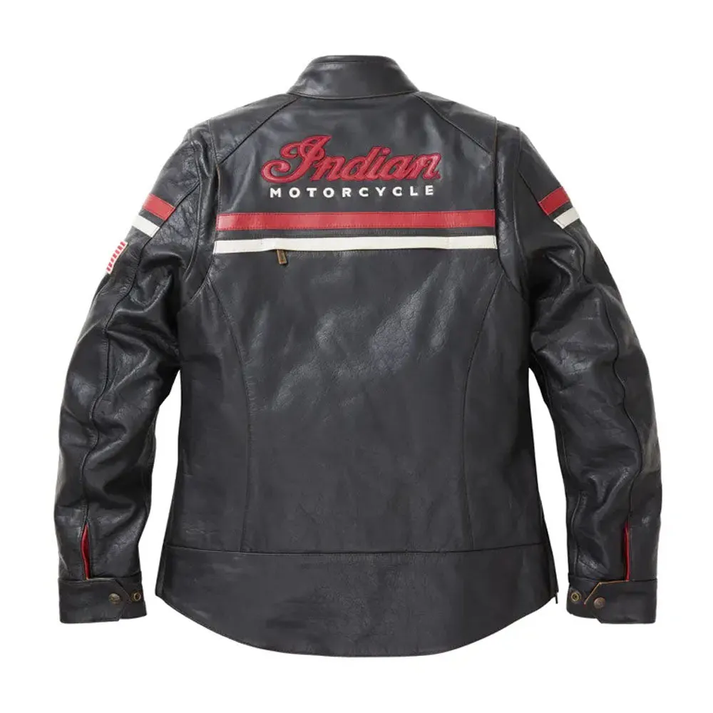 Indian Motorcycle  Womens Freeway Jacket 2 Warm Soft Comfortable Durable Black