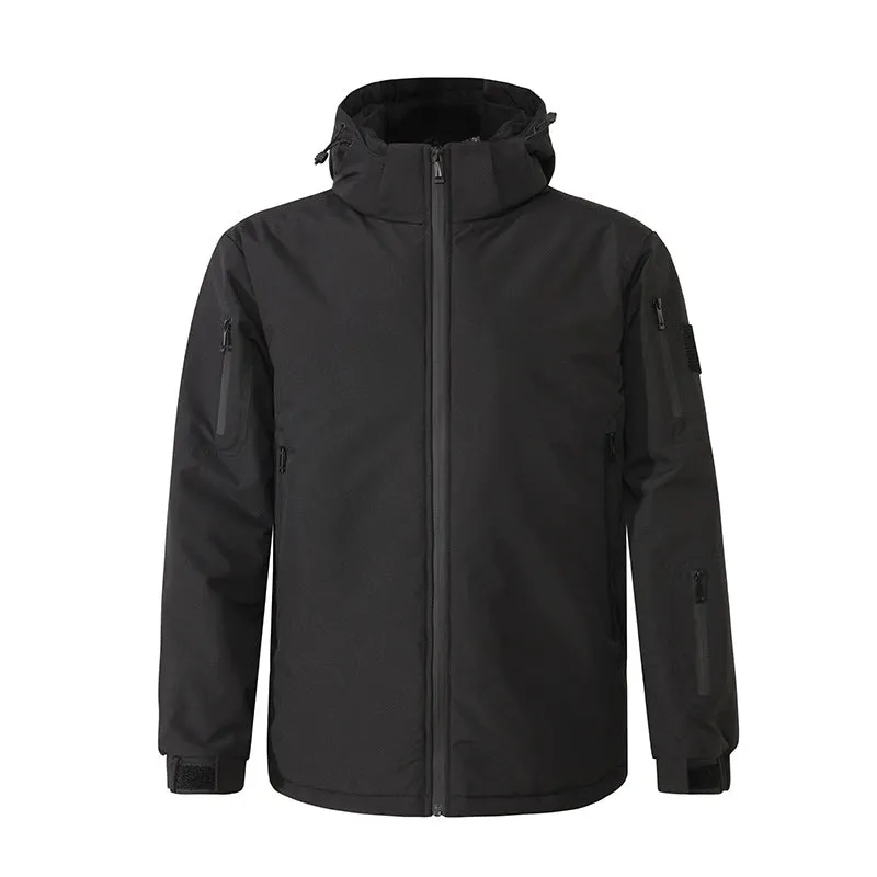 Intelligent heating jacket for men and women, waterproof heating jacket, winter cold proof jacket, warm jacket, electric heating jacket