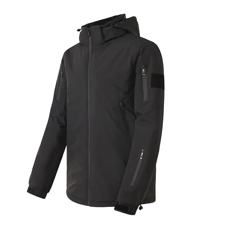 Intelligent heating jacket for men and women, waterproof heating jacket, winter cold proof jacket, warm jacket, electric heating jacket