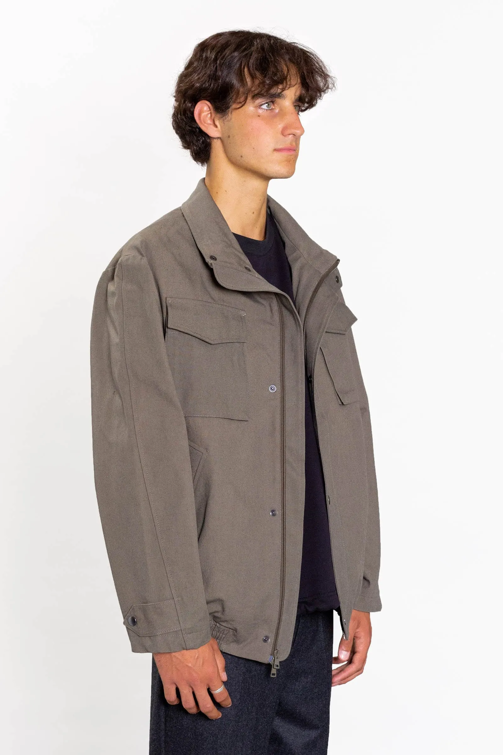 Jacket Short Parka - Green