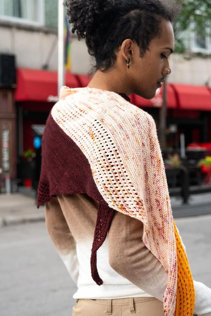 MAGIC SPRING SHAWL knitting kit by Katerina Bobkova