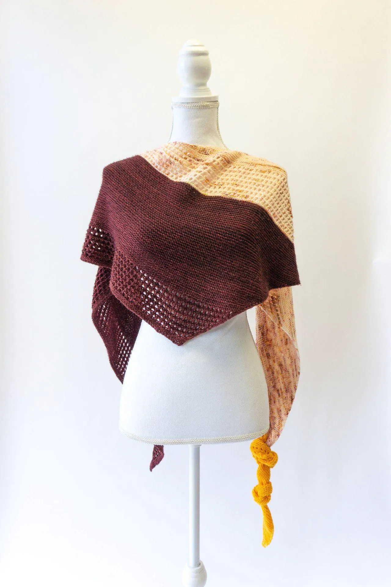 MAGIC SPRING SHAWL knitting kit by Katerina Bobkova