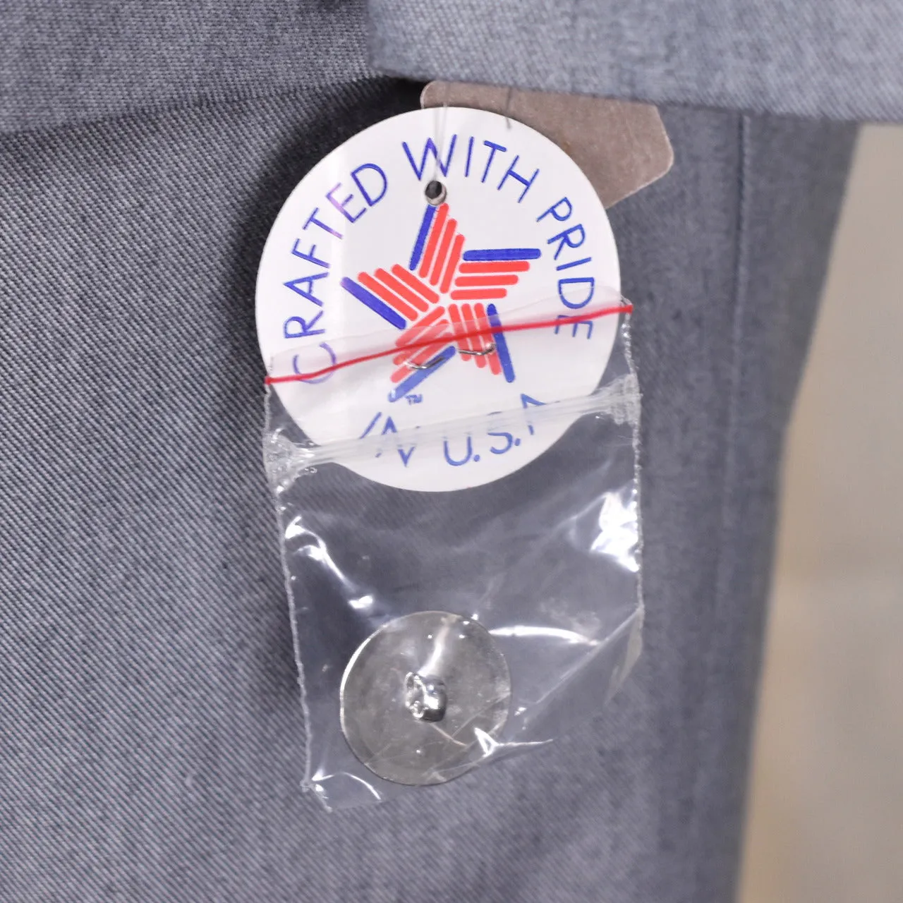 NWT 1980s Gray Skirt Power Suit