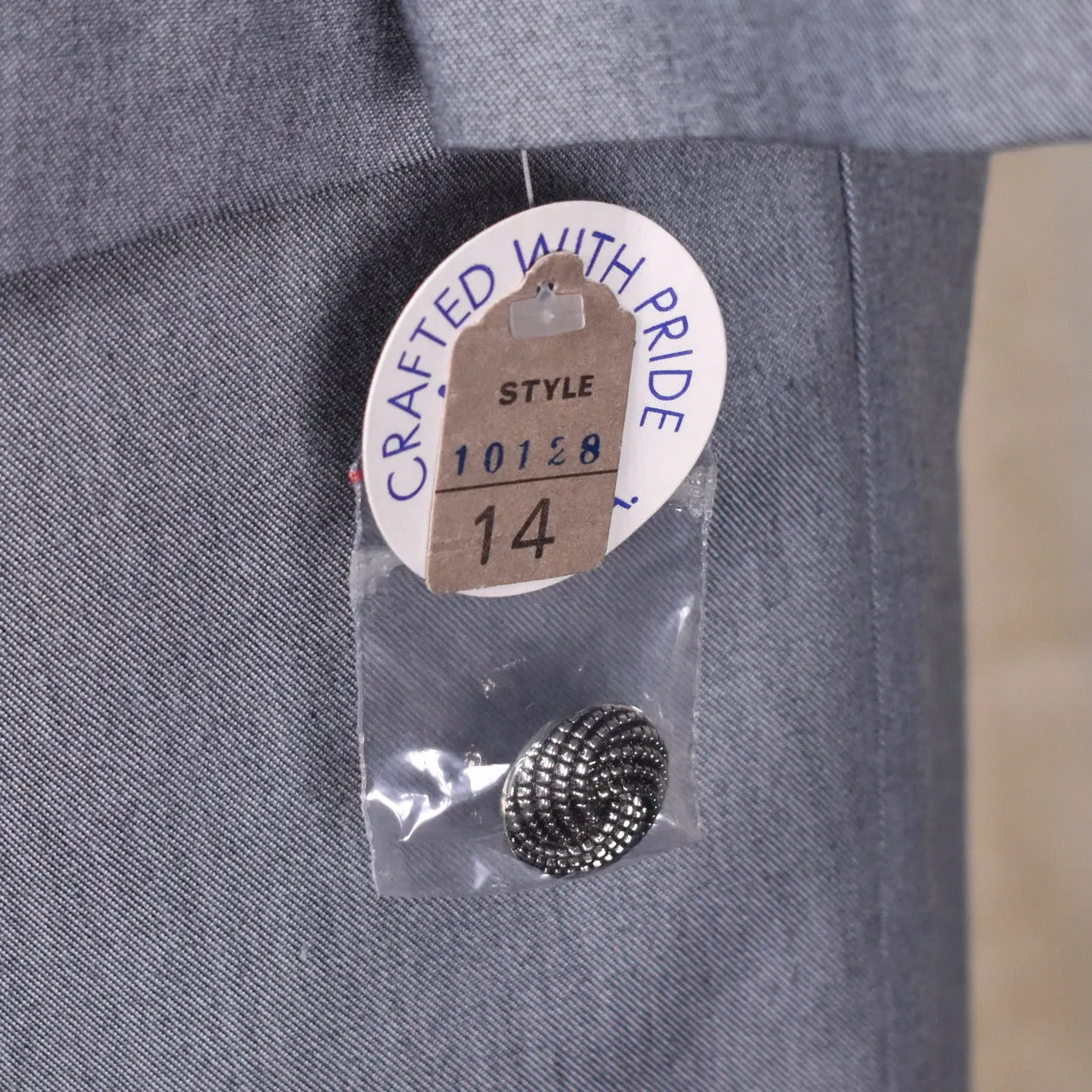 NWT 1980s Gray Skirt Power Suit