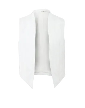 Paillette Pinstripe Gilet Vest