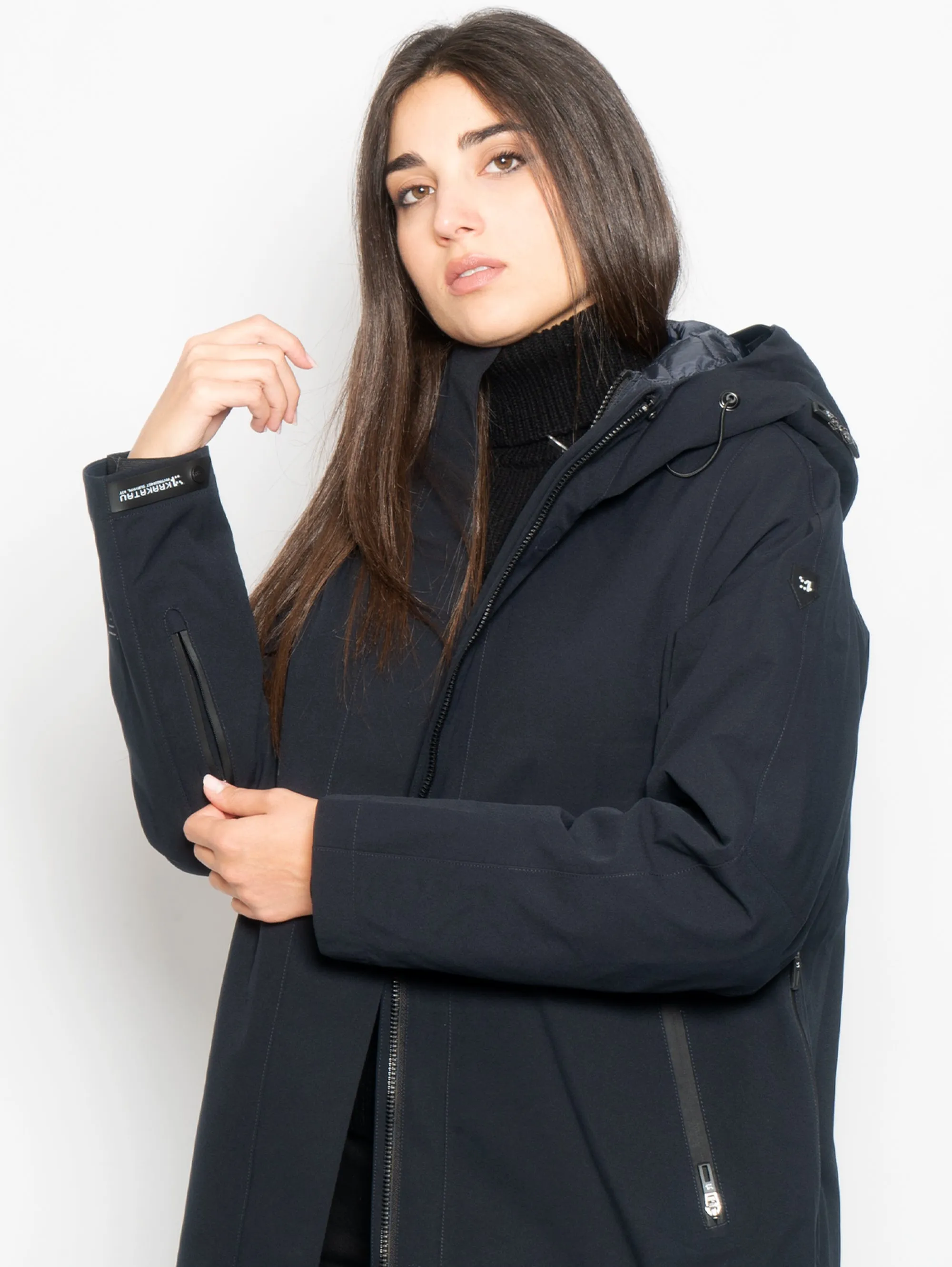 Parka Tre in Uno Planck Donna Nero