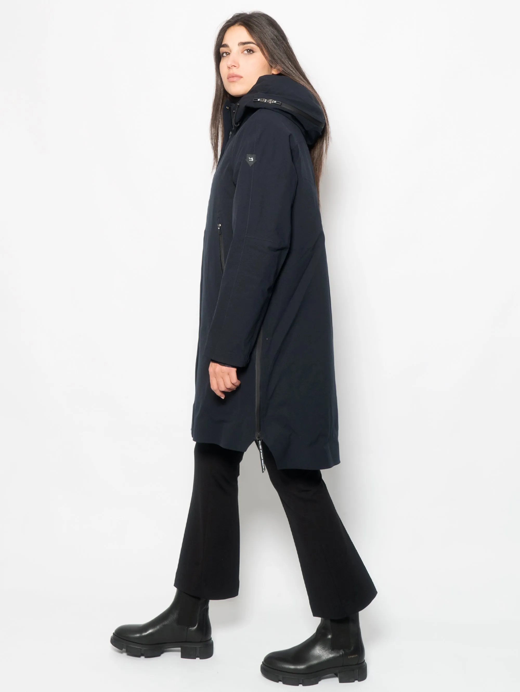 Parka Tre in Uno Planck Donna Nero