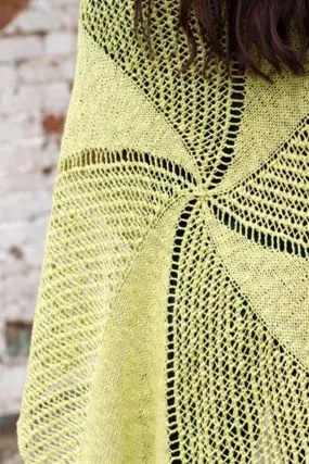 Ria Salado Shawl Knitting Kit | Juniper Moon Farm Zooey & Knitting Pattern