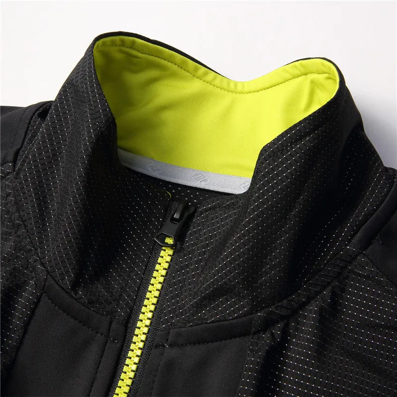 Santic Rocky Green Men Cycling Jacket Long Sleeve