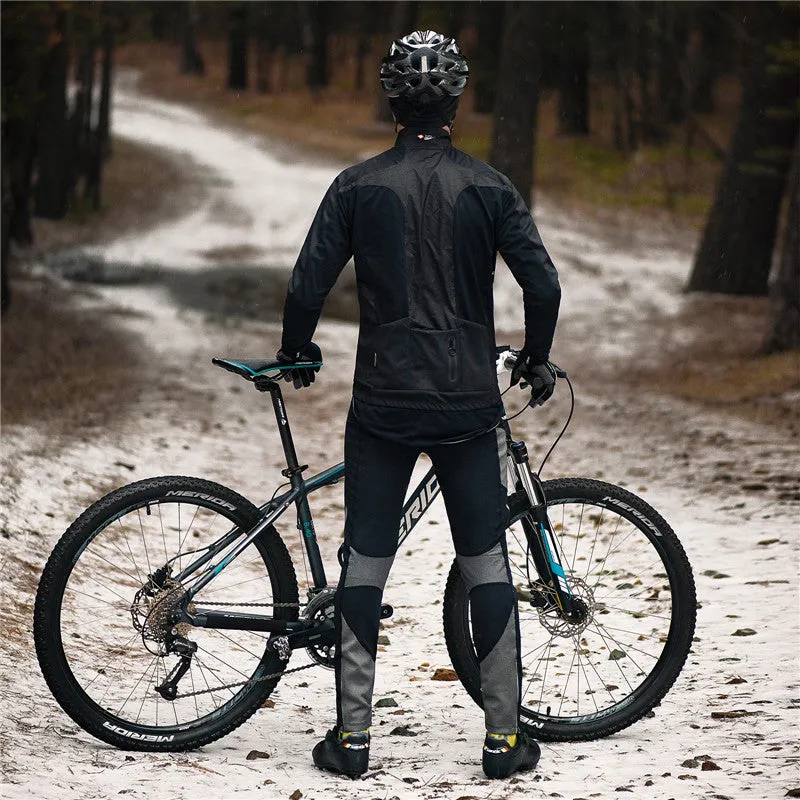 Santic Rocky Green Men Cycling Jacket Long Sleeve