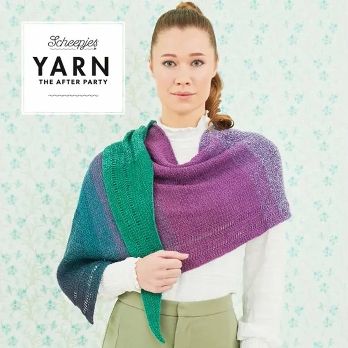 Scheepjes YARN The After Party Patterns - 32 - Exclamation Shawl