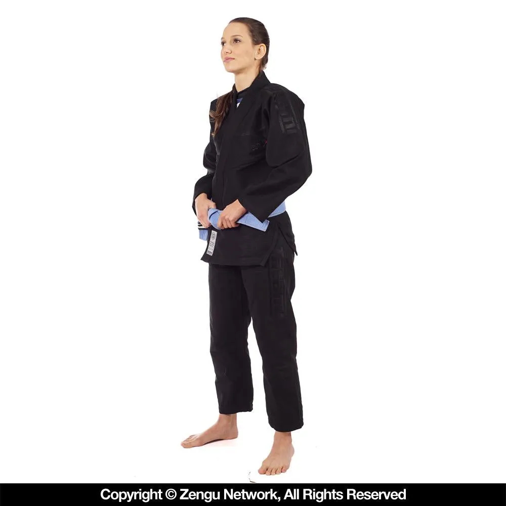 Tatami Estilo 5.0 Black-on-Black Women's BJJ Gi