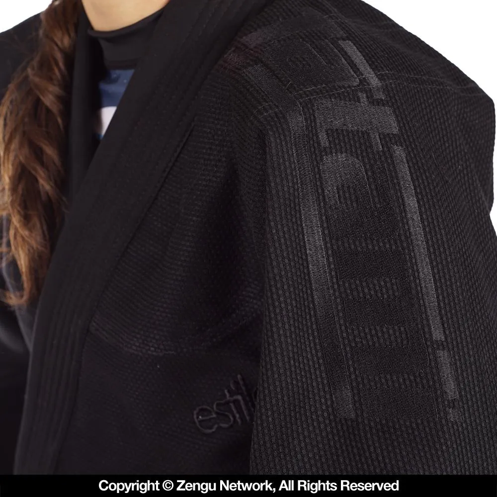 Tatami Estilo 5.0 Black-on-Black Women's BJJ Gi