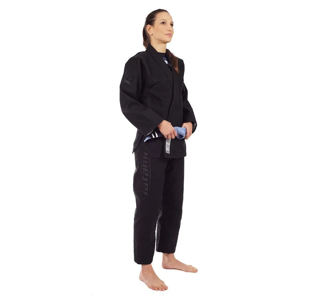 Tatami Estilo 5.0 Black-on-Black Women's BJJ Gi