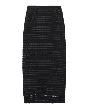 The Pedestal Skirt. -- Black