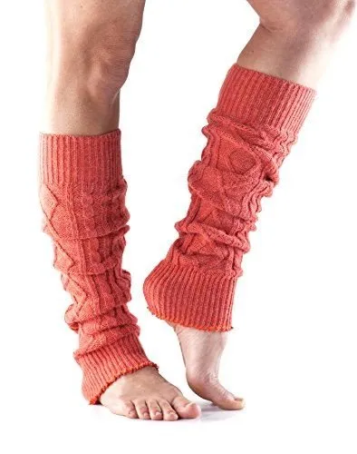 ToeSox Leg Warmers Knee High For Peak Muscle Performance Training - Grey