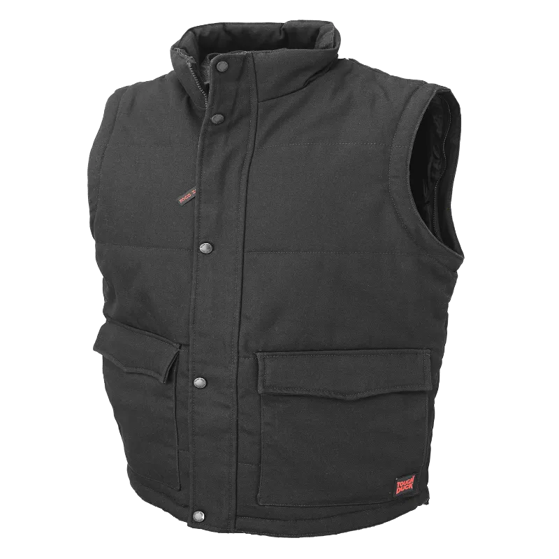 Tough Duck Zip-Off Sleeve Jacket with Detachable Hoodie - I8A2