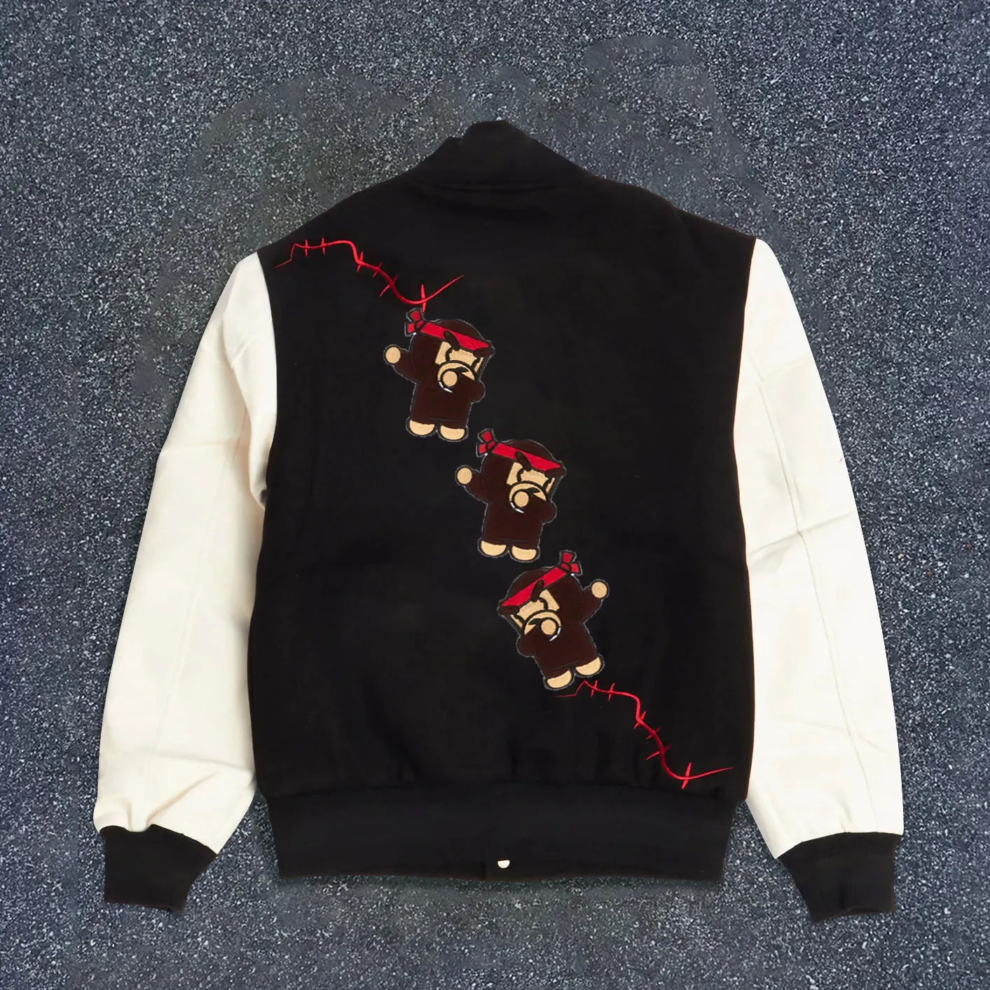 Trendy brand pattern fashion street sports jackets