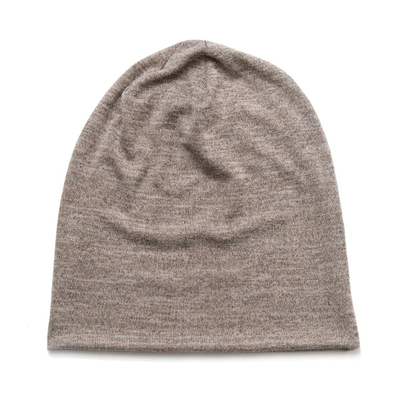 Unisex Ultra Light Slouchy Beanie-Gray