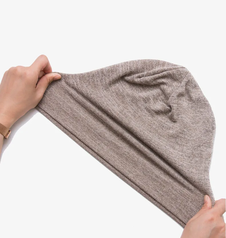 Unisex Ultra Light Slouchy Beanie-Gray