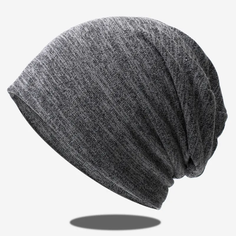 Unisex Ultra Light Slouchy Beanie-Gray