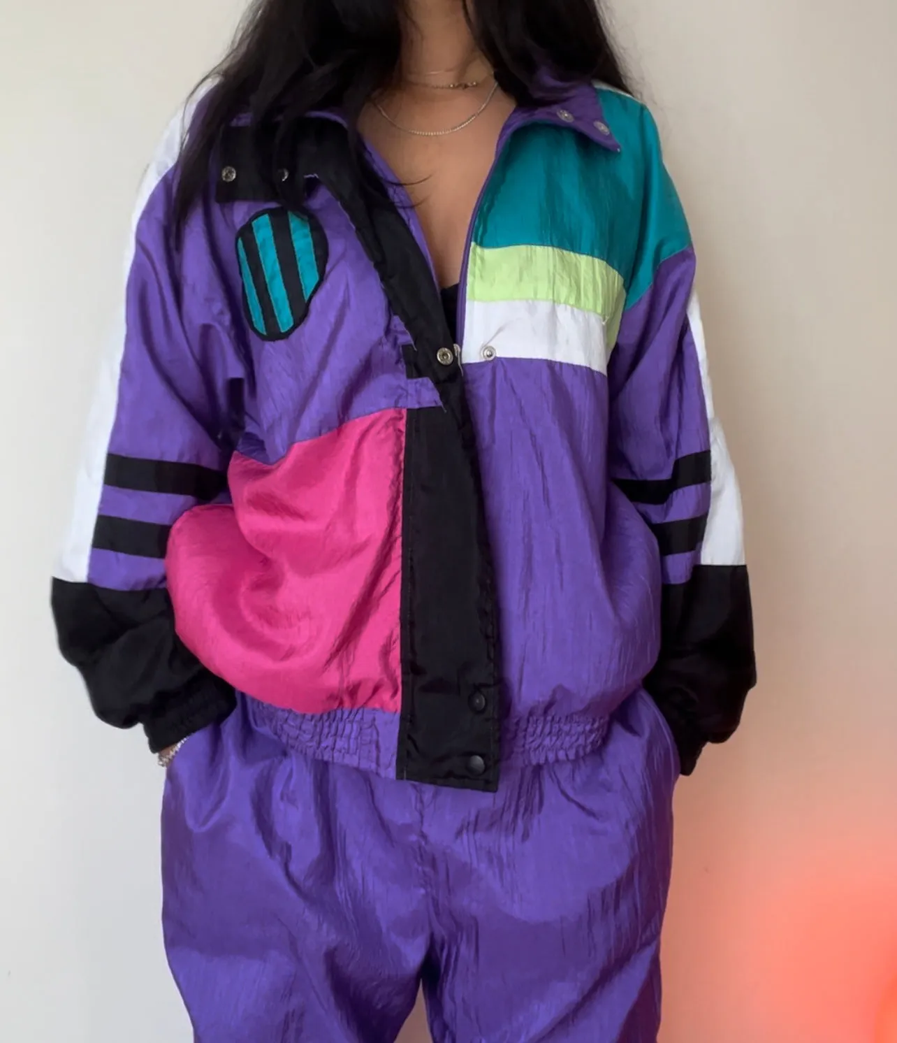 Vintage 1990’s Wind Breaker Set