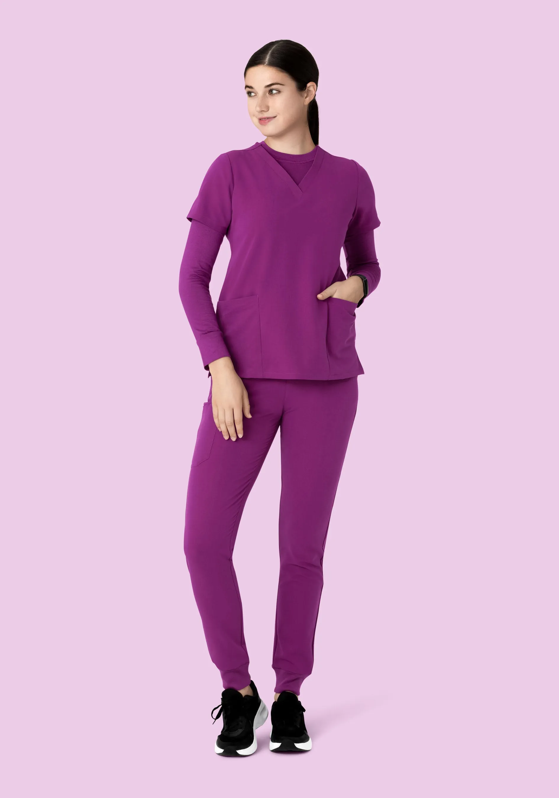 Women's Underscrubs Dark Orchid